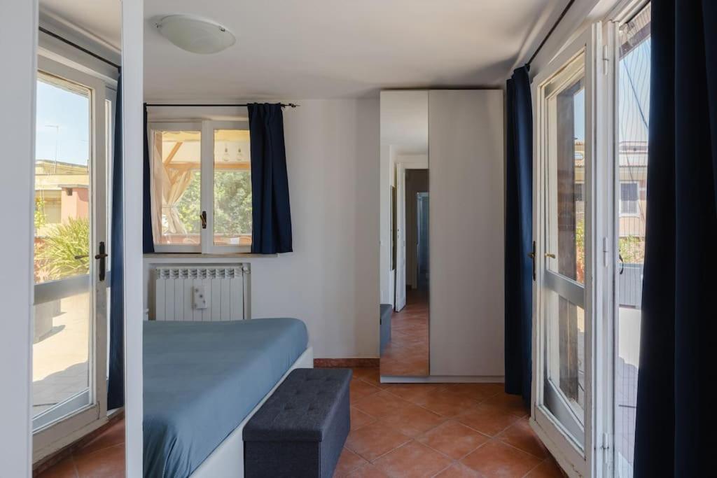 Penthouse With Jacuzzi On Private Terrace In Trastevere Rom Exterior foto